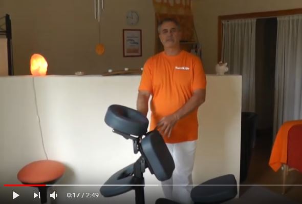 Präsentation Massagestuhl